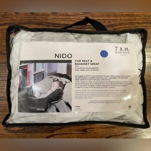 7AM Enfant - - NIDO - - car seat & bassinet wrap